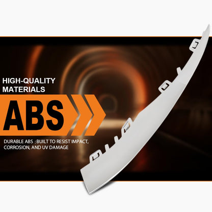 G-PLUS Front Right Outer Primed Bumper Trim Compatible with Benz C300 2019-2023 Fit Models With AMG Styling | OE Replacement 2058858702 MB1047159 | No Cutting | Paint-Ready | Family-Driven Reliability