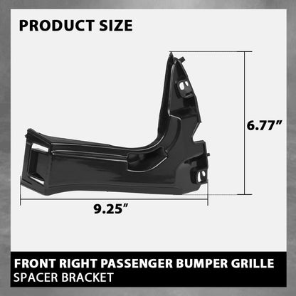 G-PLUS Front Bumper Wing Bracket Spacer Right Side Compatible with BMW 5-Series F10 F11 2011-2016 51117207932