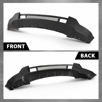 G-PLUS Black Lower Front Bumper Valance Compatible with 2011-2013 Jeep Grand Cherokee 4-Door (Fit Models With Lower Chrome Trim and WITHOUT Adaptive Cruise)