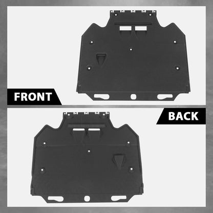 G-PLUS Engine Splash Guard + Mounting Elements Compatible with Audi A6 A7 S6 S7 Quattro RS7 2011-2018 4G0863822C, 4G0863822J