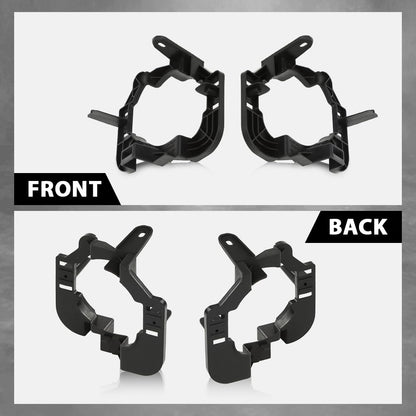 G-PLUS Fog Light Bracket Driver and Passenger Side Compatible with Nissan Altima 2007-2009