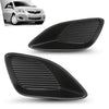 G-PLUS Fog Light Covers Set Driver and Passenger Side Compatible with Toyota Yaris Base 2012,Fit Toyota Yaris Base Sedan 2007-2011,Fit Toyota Yaris S 2007,Fit Toyota Yaris S Sedan 2008-2009