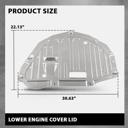 G-PLUS Engine Splash Shield Compatible with Honda CR-V CRV 2017 2018 2019 2020 2021 2022 Under Engine Splash Guard 74112TLAA01 74112-TLA-A01