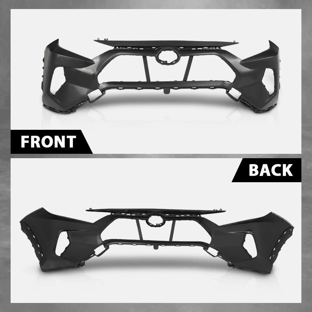G-PLUS Front Bumper Cover Compatible with Toyota RAV4 2019-2024 521194A916, TO1000451