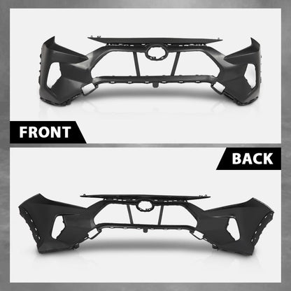 G-PLUS Front Bumper Cover Compatible with Toyota RAV4 2019-2024 521194A916, TO1000451