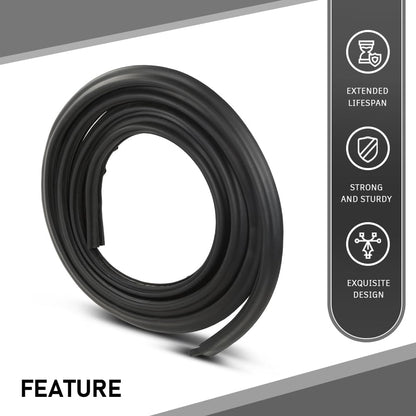 G-PLUS Front Door Weatherstrip Seal LH or RH Side Compatible with Chevy Silverado 1500 2007-2013,Fit Chevy Silverado 2500HD 3500HD 2007-2014,Fit GMC Sierra 1500 2500HD 3500HD 2007-2014