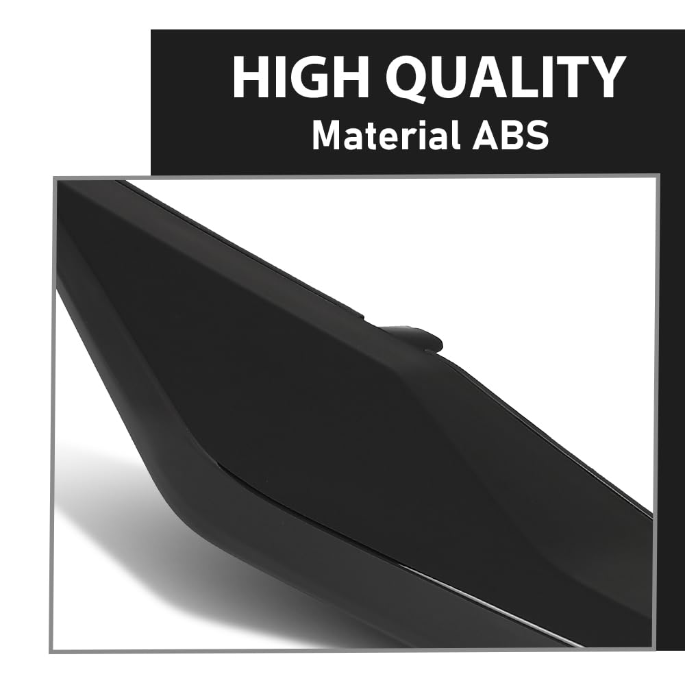 G-PLUS Bumper Cover Molding Driver Side Front Compatible with Cadillac Escalade/Escalade ESV (submodel: Sport, Sport Platinum) 2021-2024 GM1038295, 87829987 Gloss Black