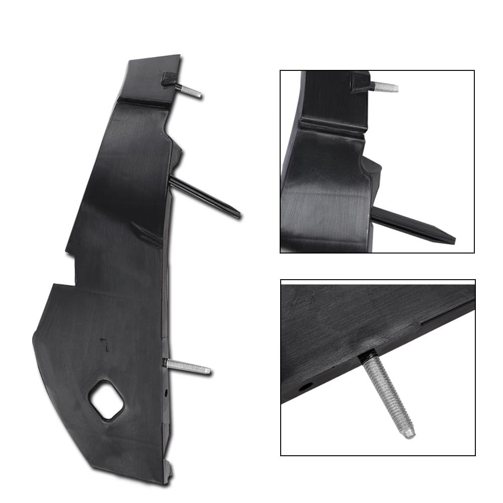 G-PLUS Front Pair Right & Left Retainer Bumper Bracket Support Compatible with Dodge Challenger 2008-2014 68043392AA, 68043393AA, CH1042122, CH1043122