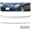 Black Plastic Compatible For Toyota Prius 2004-2009 Front Bumper Lower Grille Assembly