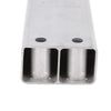G-PLUS Silver Front Reinforcement Bar Rail Extension Bracket Compatible with Tesla Model 3/Tesla Model Y 2017-2023 1109193-00-C 2pcs