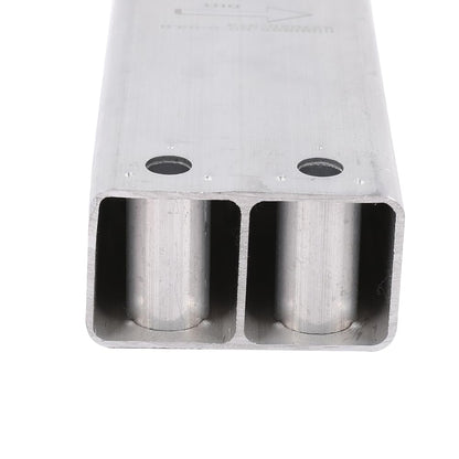 G-PLUS Silver Front Reinforcement Bar Rail Extension Bracket Compatible with Tesla Model 3/Tesla Model Y 2017-2023 1109193-00-C 2pcs