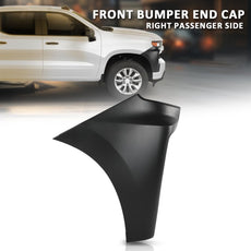 G-PLUS Front Bumper End Cap Right Side for Chevy Silverado 1500 2019-2022 Additional Angle