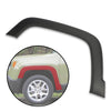 G-PLUS Front Wheel Arch Fender Flares Compatible With 2015-2021 Jeep Renegade, Fender Trim Molding Moulding Black Wheel Cover Protector 5XB67LXHAA CH1790104 (Front Left)