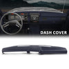 G-PLUS Dark Blue Dash Cover Compatible with Ford F100 F150 F250 F350 Bronco 1980-1986 Dashboard Cover