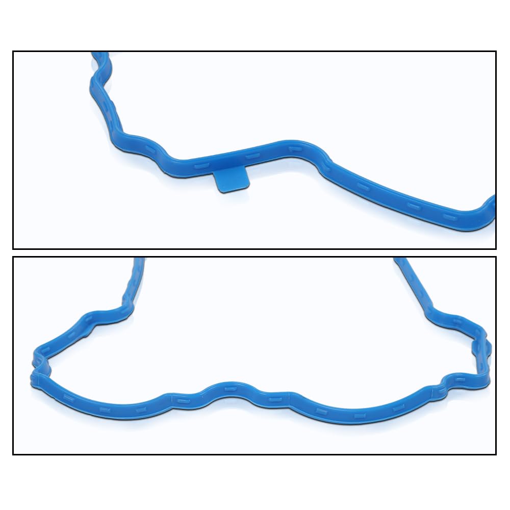 G-PLUS Valve Cover Gasket Set Blue VS50808R VS50502 Fit Cadillac CTS 2008-2015/Chevy Equinox 2010-2016/Buick Lacrosse 2010-2016/Cadillac SRX 2010-2016/GMC Terrain 2010-2016