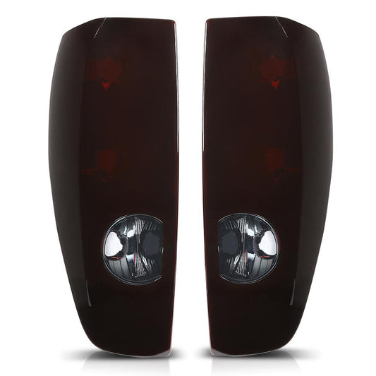 G-PLUS Tail Lights Rear Brake Lamps Compatible with Chevy Colorado 2004-2012,Fit GMC Canyon 2004-2012,Fit Isuzu i290 i370 2007-2008,20825943 Smoke Lens Luces Traseras Rear Brake Lamps Assembly