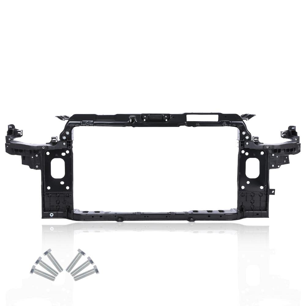 G-PLUS Radiator Support Compatible with 2011 2012 2013 2014 Elantra Sedan Textured Assembly HY1225169, 641013X002, 641013X000