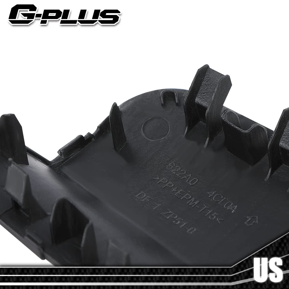 G-PLUS Front Bumper Tow Hook Cap Cover Compatible with 2014-2016 Nissan Rogue 622A0-4BA0A
