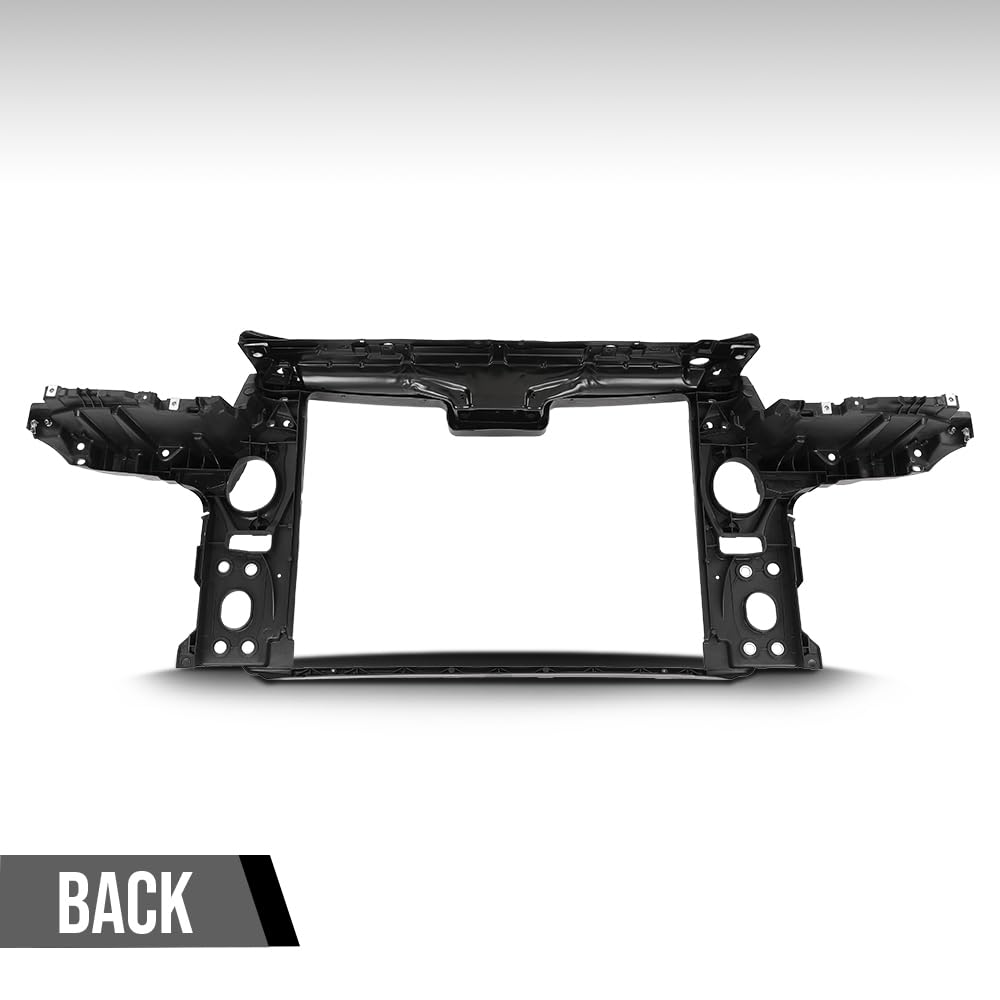 G-PLUS Radiator Core Support Compatible with Porsche Cayenne 2003 2004 2005 2006 2007 2008 2009 2010 95550559402 Black
