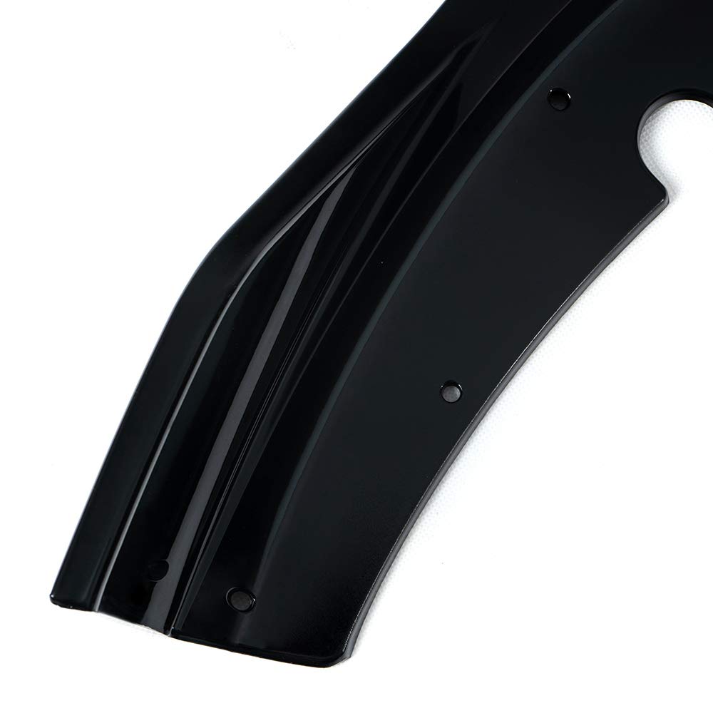 G-PLUS Front Bumper Lip Spoiler Air Chin Body Kit Spiltter Compatible for 2015-2016 Dodge Charger SRT
