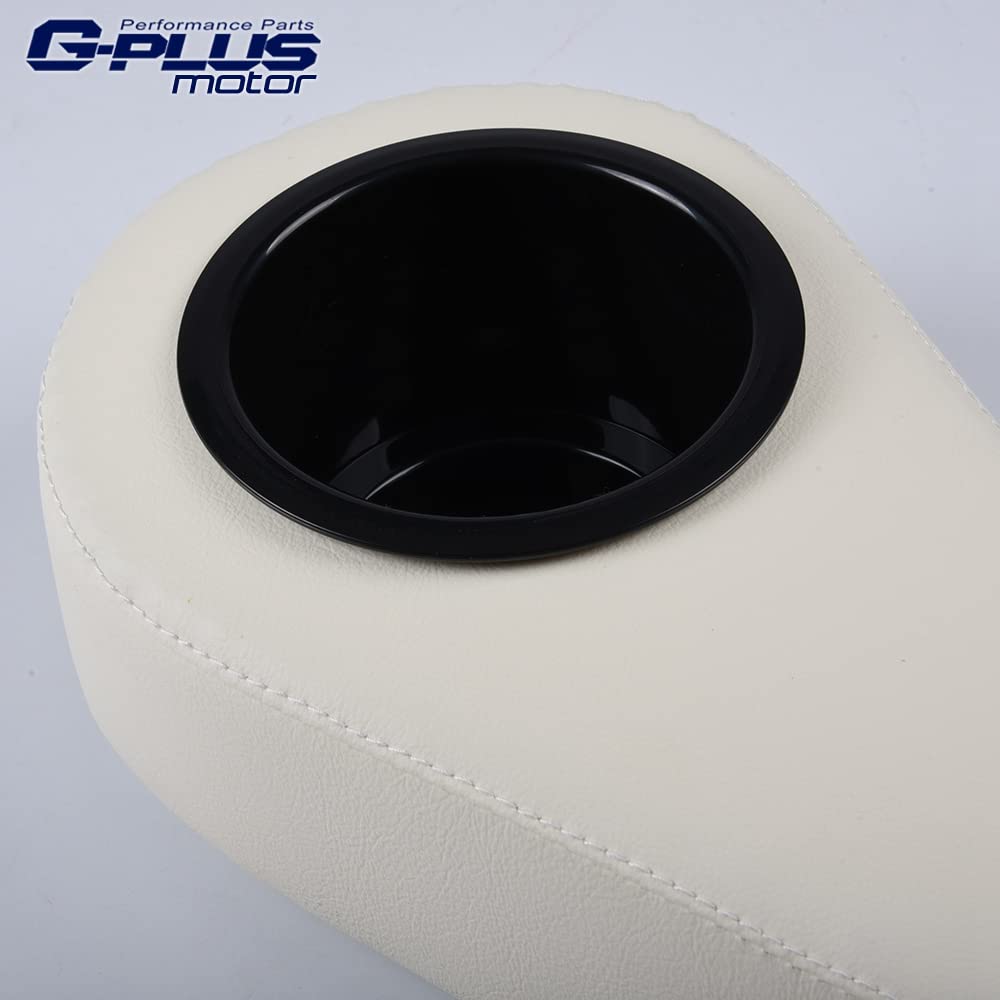 G-PLUS Rear Seat Arm Rest Cup Holder Universal Compatible with EZGO/Club Car/Yamaha