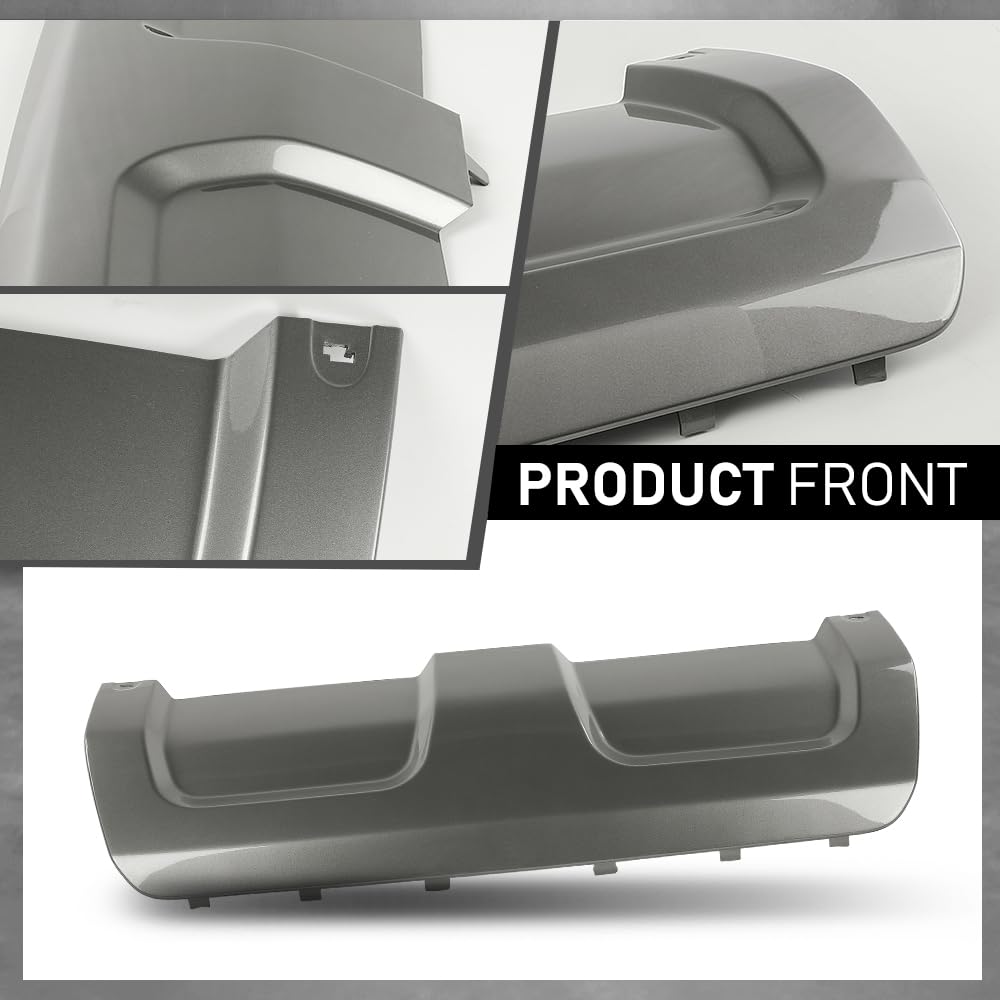 G-PLUS Rear Bumper Skid Plate Cover Compatible with Range Rover Sport 2014-2017 Gray