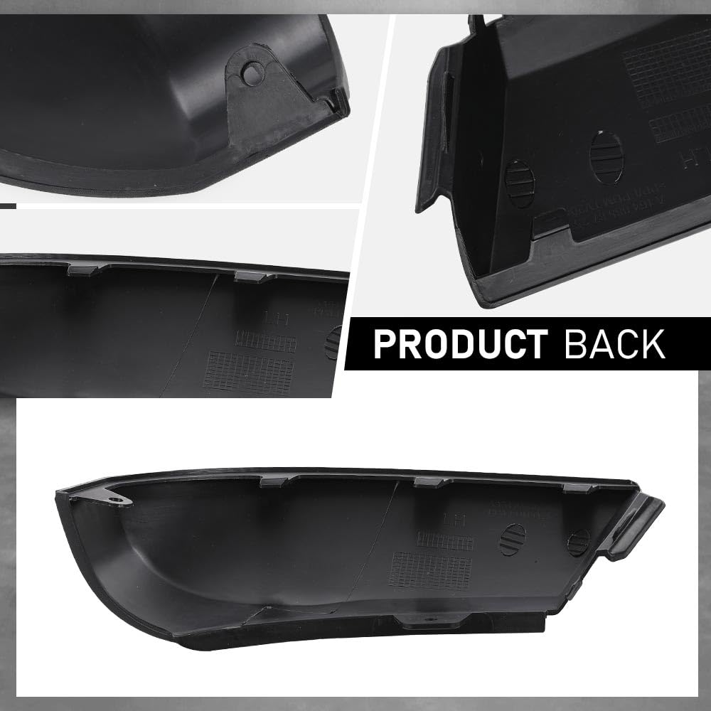 G-PLUS Front Bumper Cover Outer Left Molding Bottom Trim Compatible with Benz GL-Class W164 GL450 2010-2012 A1648858725 1648858725