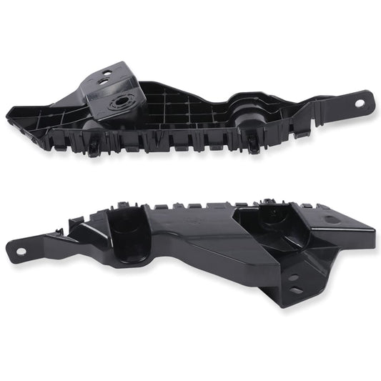G-PLUS Black Front Bumper Mounting Retainer Bracket Left Right Pair Compatible with Chevy Trax 2017-2022 42566652 42566653 GM1042157 GM1043157