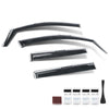 G-PLUS in-Channel Auto Vent Window Visor Compatible with Subaru Outback 2020-2023 4 PCS Smoky