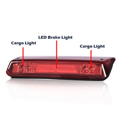 G-PLUS 3rd Brake Light for Ford F150 Lobo 2004-2008 Red Product Image