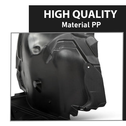 G-PLUS Fender Liner Front, Driver Side Compatible with Benz E250 E300 E350 E400 E550 2126903030, MB1248167