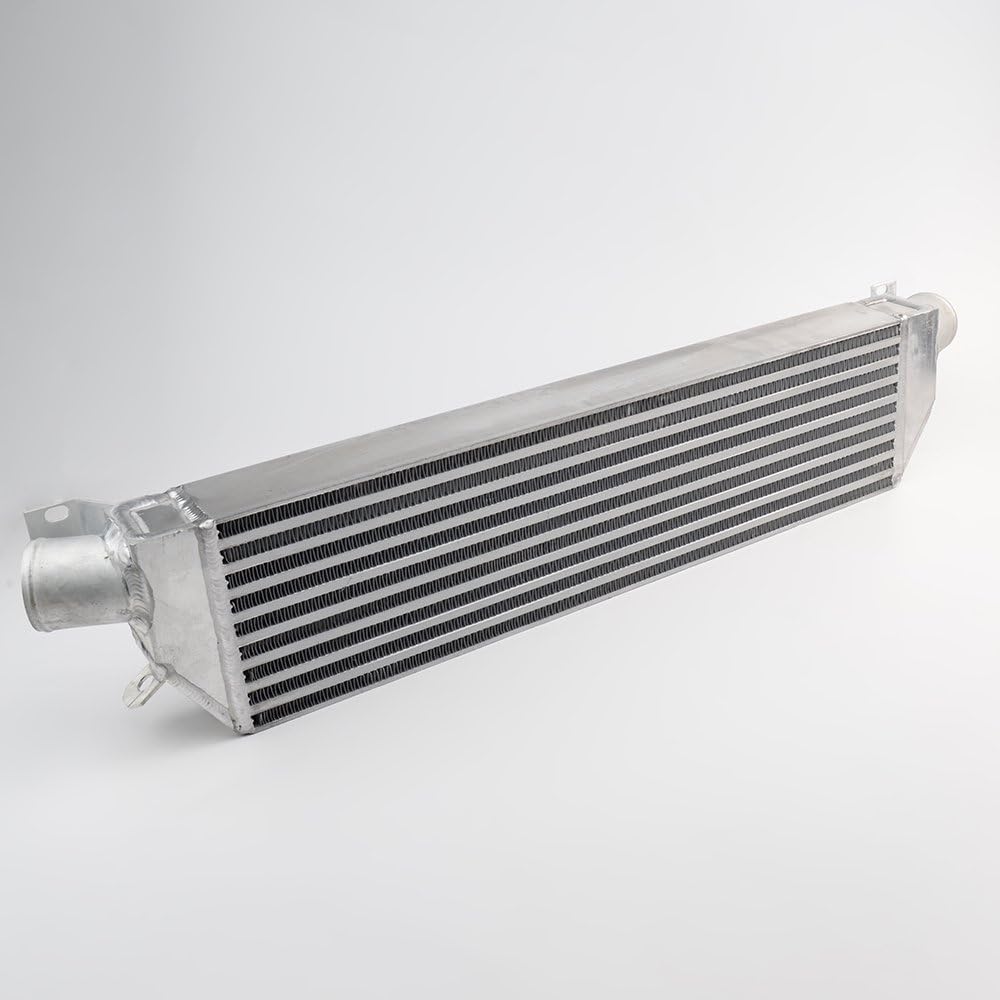 G-PLUS Twin Turbo Front Inter Cooler Set, Compatible with VW Volkswagen GOLF 2.0L MK5 MK6 GTI FSI JETTA 2.0T A3 TURBO