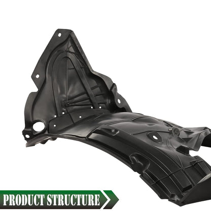 G-PLUS Front Left Driver Side Fender Liner Compatible with 2013-2016 Sentra FE+S 2013-2019 Sentra S SL SR SV Left Front Splash Shield Fender Liner NI1248133 638413SH0A