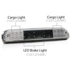 G-PLUS LED 3rd Third Brake Stop Lamp Light Compatible with Ford F250 F350 F450 F550 Super Duty 1999-2016/Fit Ford Ranger 1995-2003/NOT Fit For Harley-Davidson Edition CC3Z13A613A CC3Z13A613B