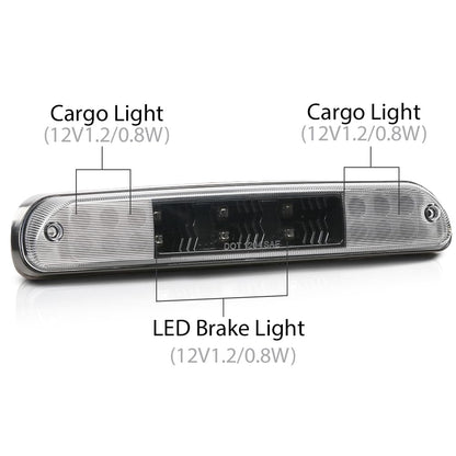 G-PLUS LED 3rd Third Brake Stop Lamp Light Compatible with Ford F250 F350 F450 F550 Super Duty 1999-2016/Fit Ford Ranger 1995-2003/NOT Fit For Harley-Davidson Edition CC3Z13A613A CC3Z13A613B