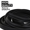 G-PLUS Trunk Seal Weatherstrip Soft Rubber Compatible with Buick 1964-1974,Compatible with Chevy 1962-1974,Fit Olds 1964-1972,Fit Pontiac 1964-1972 Black
