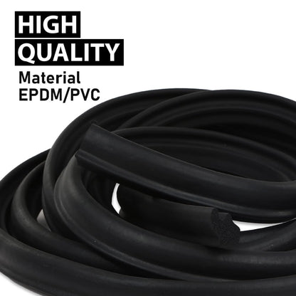G-PLUS Trunk Seal Weatherstrip Soft Rubber Compatible with Buick 1964-1974,Compatible with Chevy 1962-1974,Fit Olds 1964-1972,Fit Pontiac 1964-1972 Black