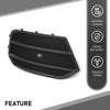 G-PLUS Front Right Bumper Face Bar Grille, Compatible with Audi Q3 Premium 2017 2018/ Prestige 2016-2017/ Q3 Quattro Premium 2016-2018, Passenger Side Exterior Outside Fog Light Cover