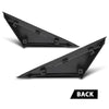 G-PLUS Pair Window Mirror Fender Corner Molding Cap Triangle, Compatible with Ford Focus 2012-2018, LH & RH Side 2PCS, CP9Z16004A, CP9Z16003A