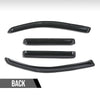 G-PLUS in-Channel Auto Vent Window Visor 4PCS Compatible with Honda Ridgeline 2017-2025 in-Channel Rain Guards Smoke