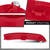 G-PLUS Right Rear Bumper Reflector Light Compatible with BMW F15 X5 2013-2018 63147847592 Red