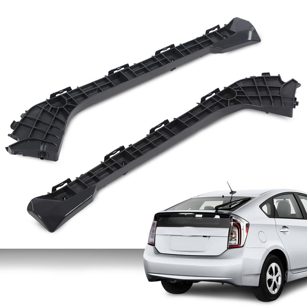 G-PLUS Rear Left Right Side Bumper Brackets Compatible with Toyota Prius 2010-2015 5257547020, 5257647020