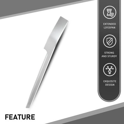 G-PLUS Left Rear Bumper Side Cladding Trim Compatible with Land Rover Range Rover 2013-2022 Silver