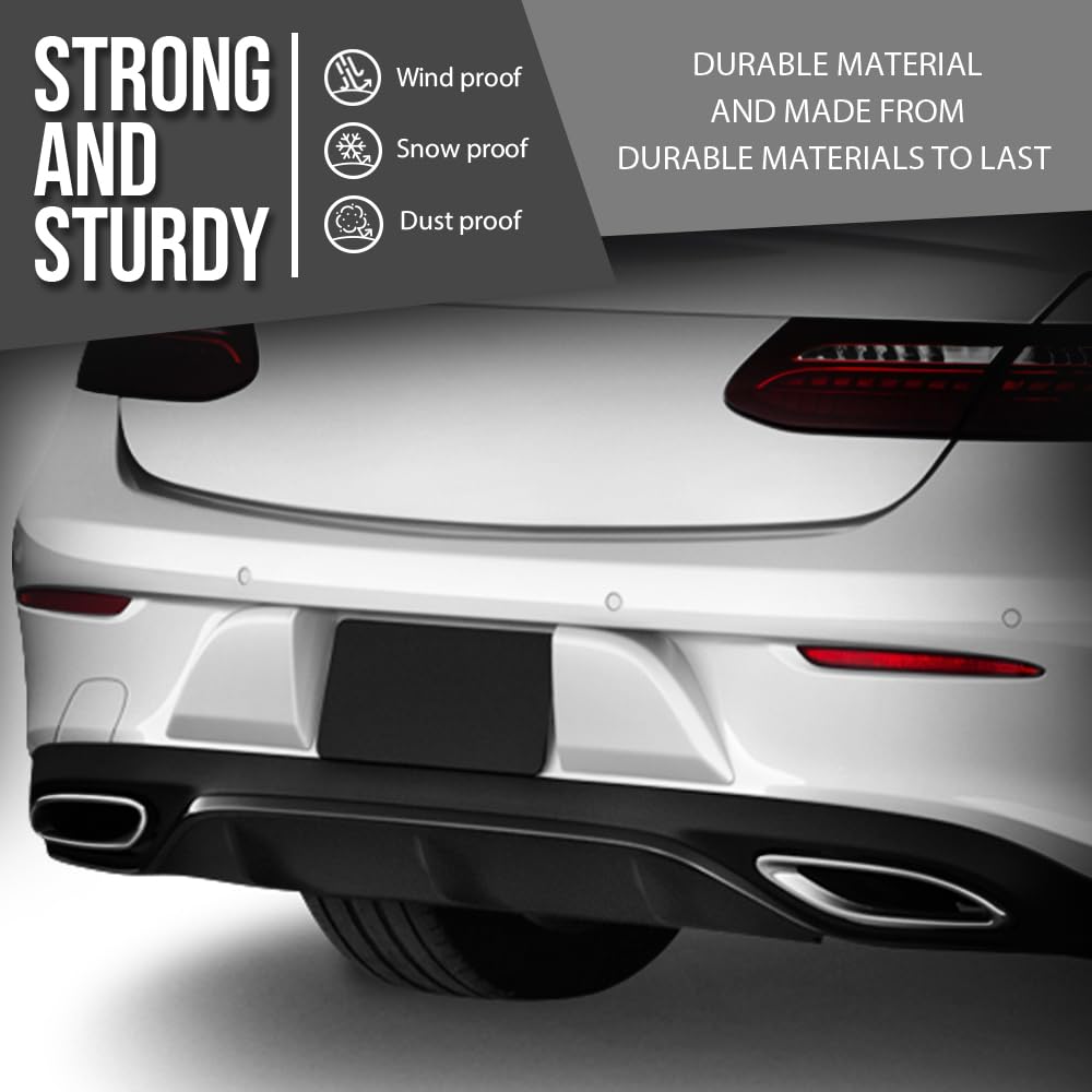 G-PLUS Engine Splash Shields Rear Compatible with Benz C-Class/E-Class 2017 2018 2019 2020 2021 2022 2023 2135242700, MB1228177 Black