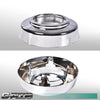 G-PLUS Front Wheel Center Cap 1 Piece Compatible with 1994-2008 4WD Van E150 E250 E350 F250 F350 Chrome Hub Cap