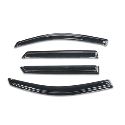 G-PLUS Out-Channel Window Vent Visor Deflectors Tape-On Side Rain Guards Compatible with Hyundai Tucson SE SEL Value Limited Sport Ultimate 2016-2021 4PCS Smoky