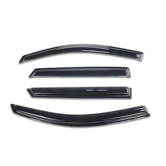 G-PLUS Out-Channel Window Vent Visor Deflectors Tape-On Side Rain Guards Compatible with Hyundai Tucson SE SEL Value Limited Sport Ultimate 2016-2021 4PCS Smoky