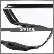G-PLUS Headlight Lens Cover for Audi A3 2013-2016 Clear Pair Product Image