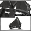 G-PLUS Front Left Fender Liner Inner Assembly, Compatible with BMW 530e 530i 540d 540i M550i 2017-2020, 51718060031, BM1250133