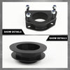 G-PLUS Front 2.5" & Rear Spacer 2.0" Leveling Lift Kit Compatible with Jeep Liberty KJ 2002-2007